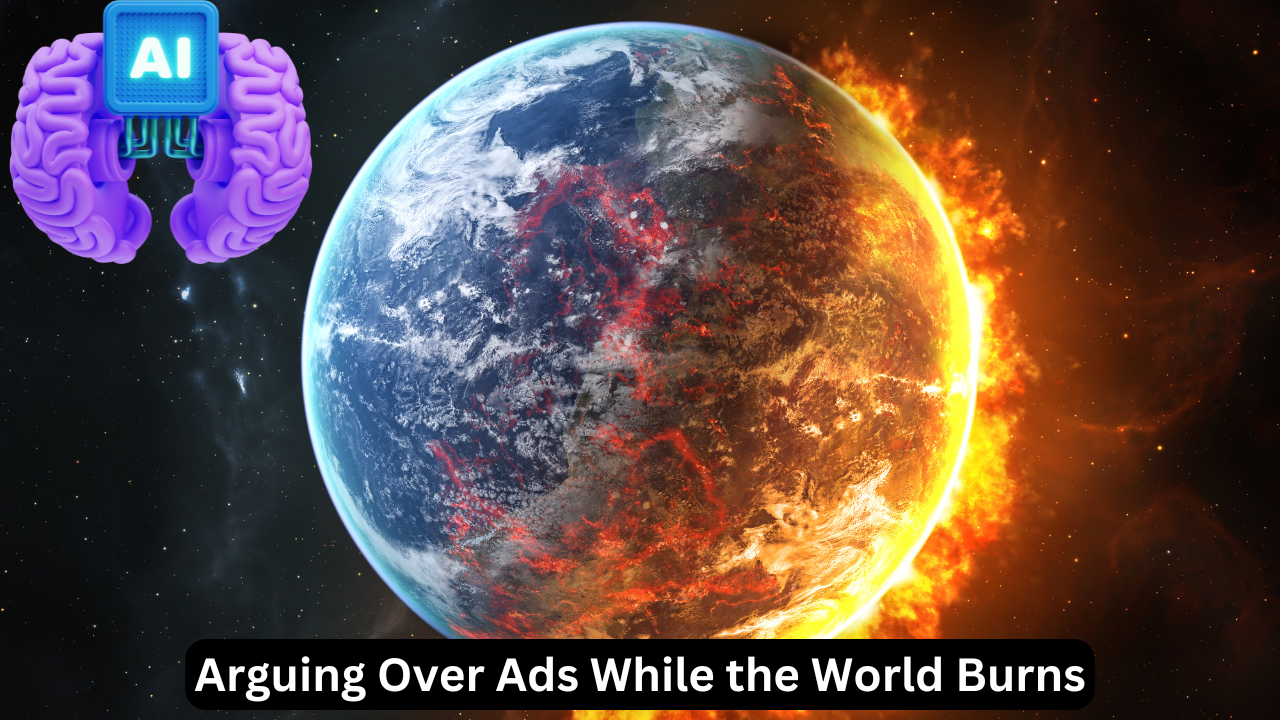 Arguing Over Ads While the World Burns